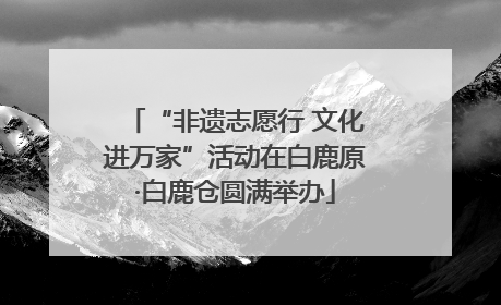 “非遗志愿行 文化进万家”活动在白鹿原·白鹿仓圆满举办