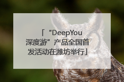 “DeepYou深度游”产品全国首发活动在潍坊举行