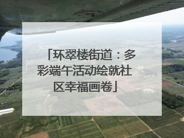 环翠楼街道：多彩端午活动绘就社区幸福画卷