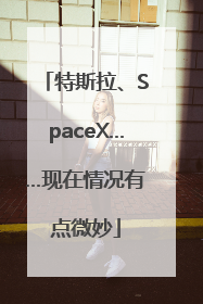 特斯拉、SpaceX……现在情况有点微妙