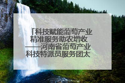 科技赋能葡萄产业 精准服务助农增收——河南省葡萄产业科技特派员服务团太康县科技服务纪实