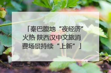 秦巴腹地“夜经济”火热 陕西汉中文旅消费场景持续“上新”