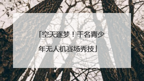 空天逐梦！千名青少年无人机赛场秀技