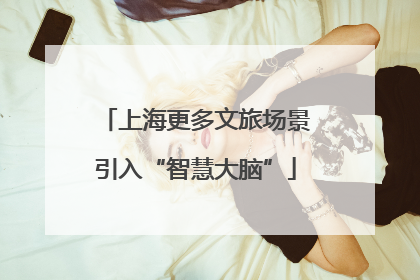 上海更多文旅场景引入“智慧大脑”