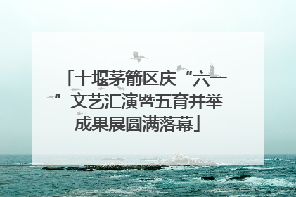 十堰茅箭区庆“六一”文艺汇演暨五育并举成果展圆满落幕