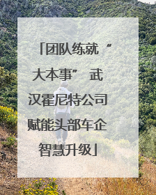 团队练就“大本事” 武汉霍尼特公司赋能头部车企智慧升级
