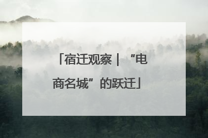 宿迁观察｜“电商名城”的跃迁