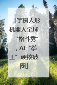 宇树人形机器人全球“格斗秀”，AI“拳王”硬核破圈