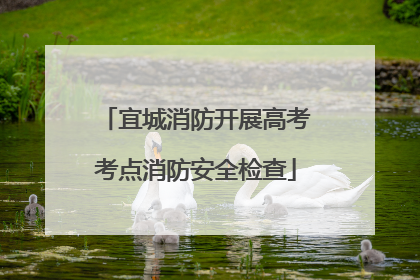 宜城消防开展高考考点消防安全检查