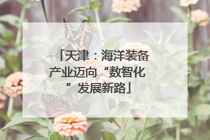天津：海洋装备产业迈向“数智化”发展新路