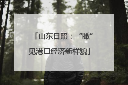 山东日照：“瞰”见港口经济新样貌