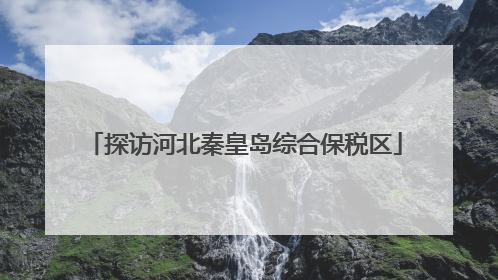 探访河北秦皇岛综合保税区
