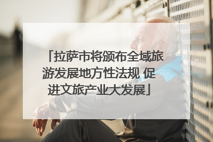 拉萨市将颁布全域旅游发展地方性法规 促进文旅产业大发展