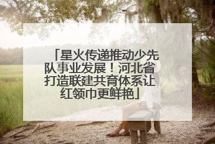星火传递推动少先队事业发展！河北省打造联建共育体系让红领巾更鲜艳