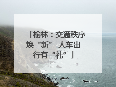 榆林：交通秩序焕“新” 人车出行有“礼”
