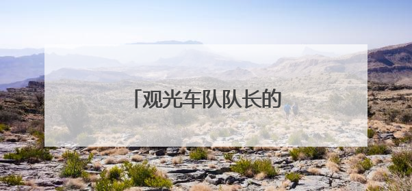 观光车队队长的“梦中情岗”
