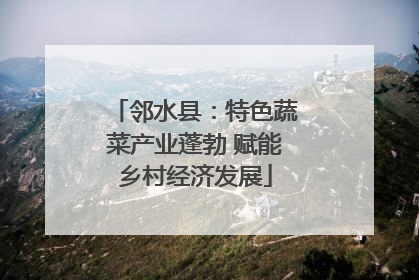 邻水县：特色蔬菜产业蓬勃 赋能乡村经济发展