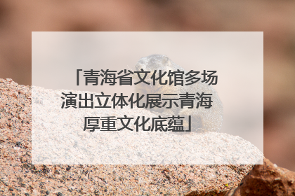 青海省文化馆多场演出立体化展示青海厚重文化底蕴