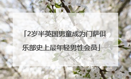 2岁半英国男童成为门萨俱乐部史上最年轻男性会员