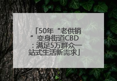 50年“老供销”变身街道CBD:满足5万群众一站式生活新需求